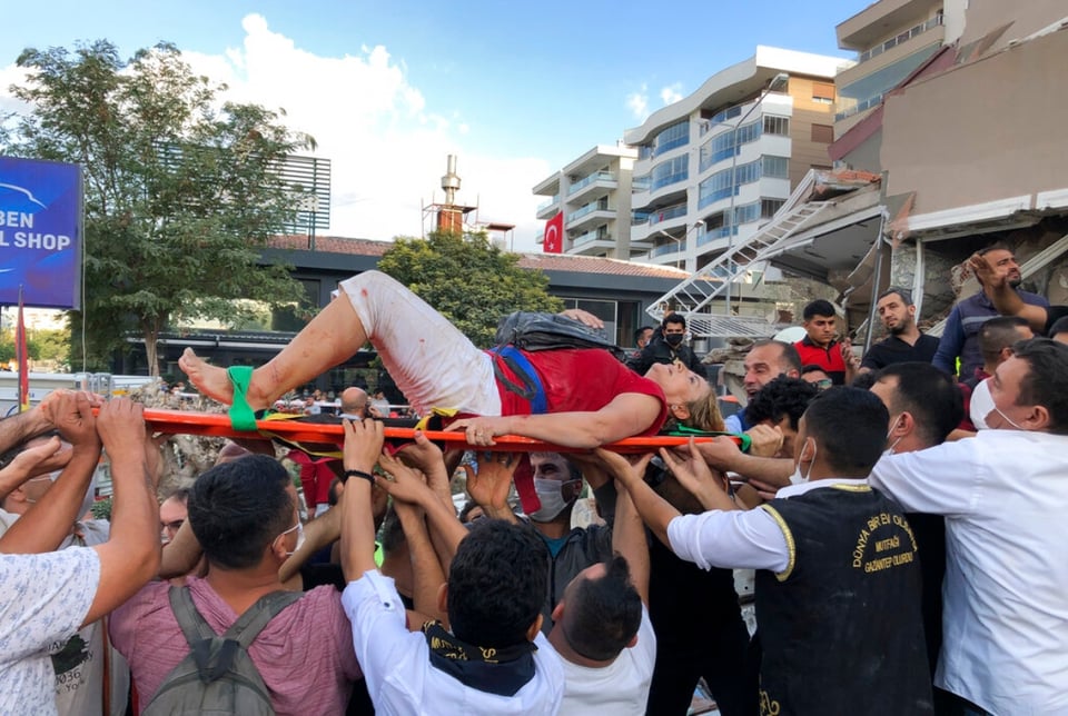 Al menos 19 muertos dejó sismo de magnitud 6,9 en Turquía y Grecia