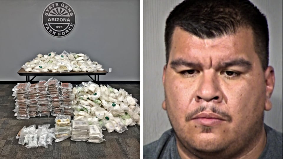 Hispano arrestado en la incautación de metanfetaminas más grande en la historia de Arizona