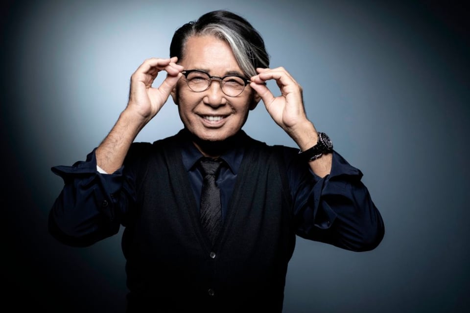 Muere de coronavirus el diseñador japonés Kenzo Takada (FOTO)