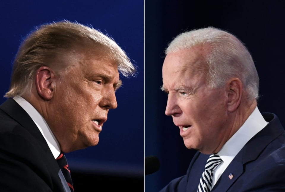 Biden critica a Trump por su actitud “machista” respecto al uso de máscaras
