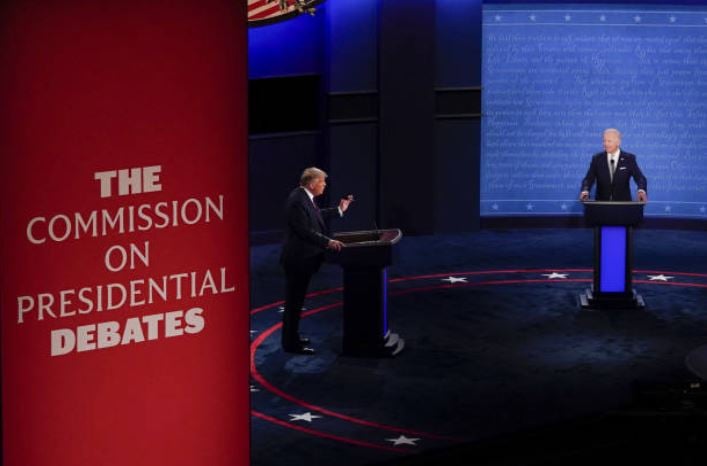 Anuncian que próximo debate entre Trump y Biden será virtual debido al covid del presidente