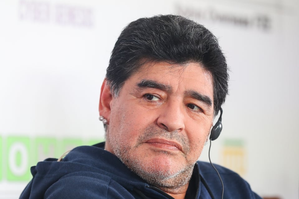 Maradona en cuarentena por temor al COVID-19