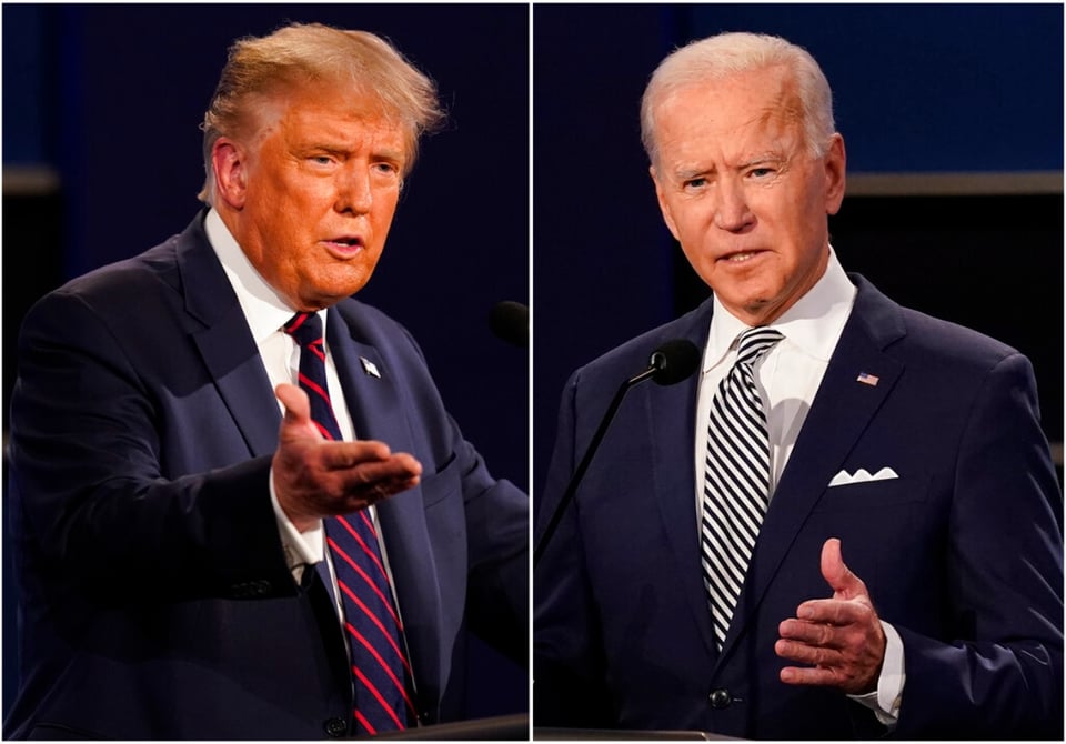 Biden supera por 10 puntos a Trump en la recta final de la campaña