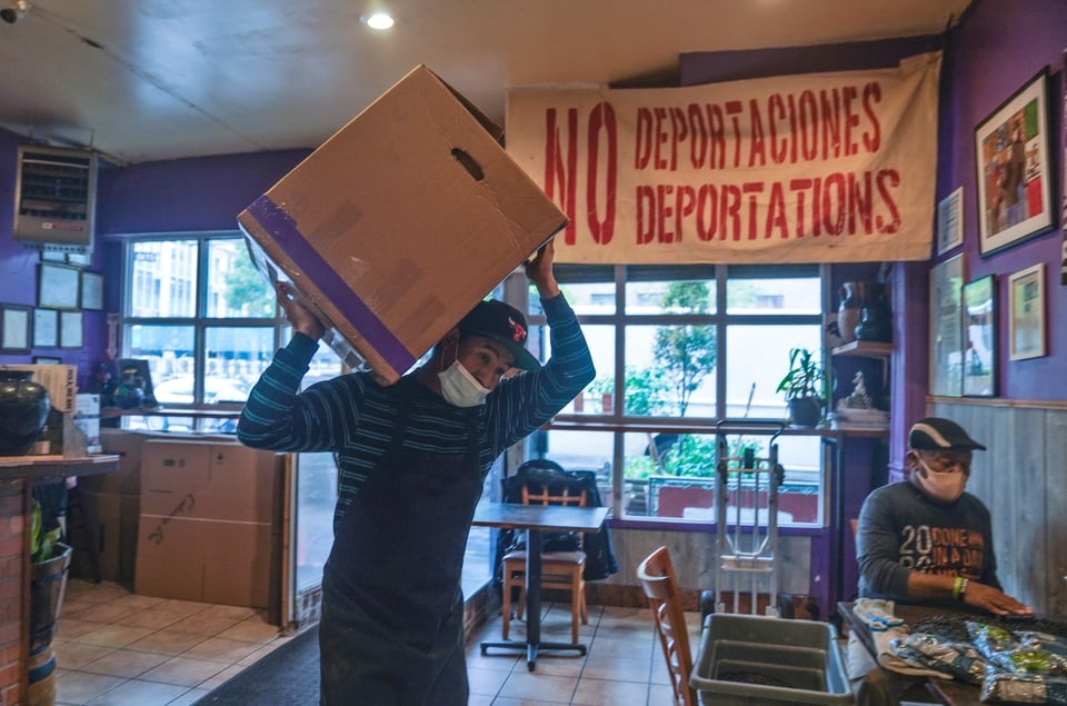 Familia mexicana ayuda a otros inmigrantes durante la pandemia de NY