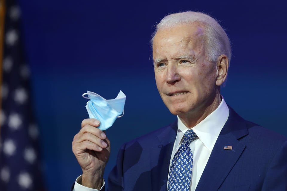 ¡A combatir el coronavirus! El presidente electo Joe Biden suplica a todos usar mascarillas (VIDEO)