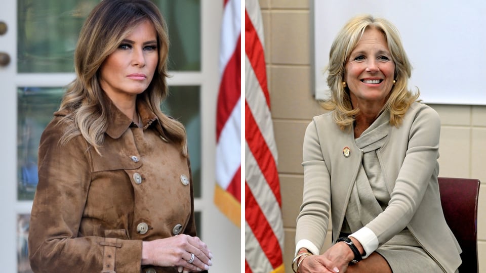 Melania Trump se niega a reunirse con Jill Biden siguiendo indicaciones de su esposo