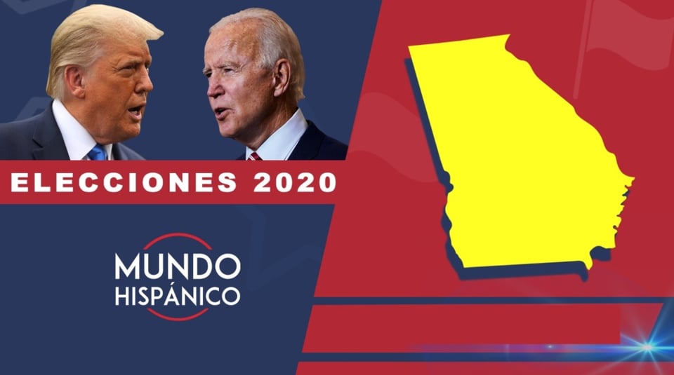 Elecciones 2020: Trump lleva la delantera en la carrera electoral en Georgia