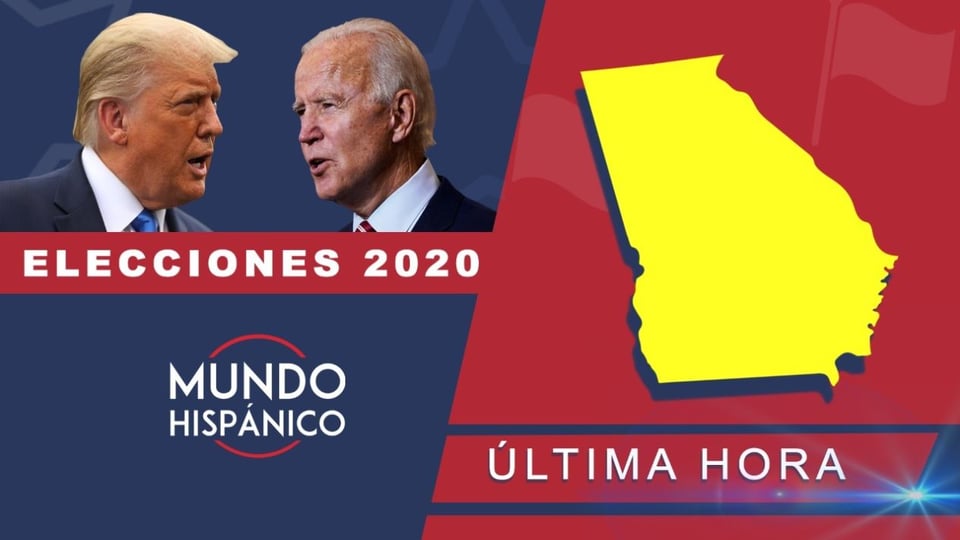 Biden ‘pisa los talones’ a Trump en Georgia y el presidente solo lo supera por 1,902 votos