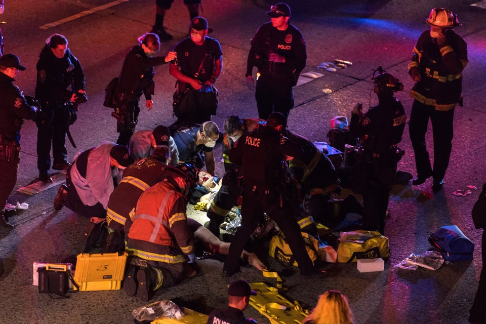 Protesta en Seattle: Muere una de las dos mujeres atropelladas (Impactante video)