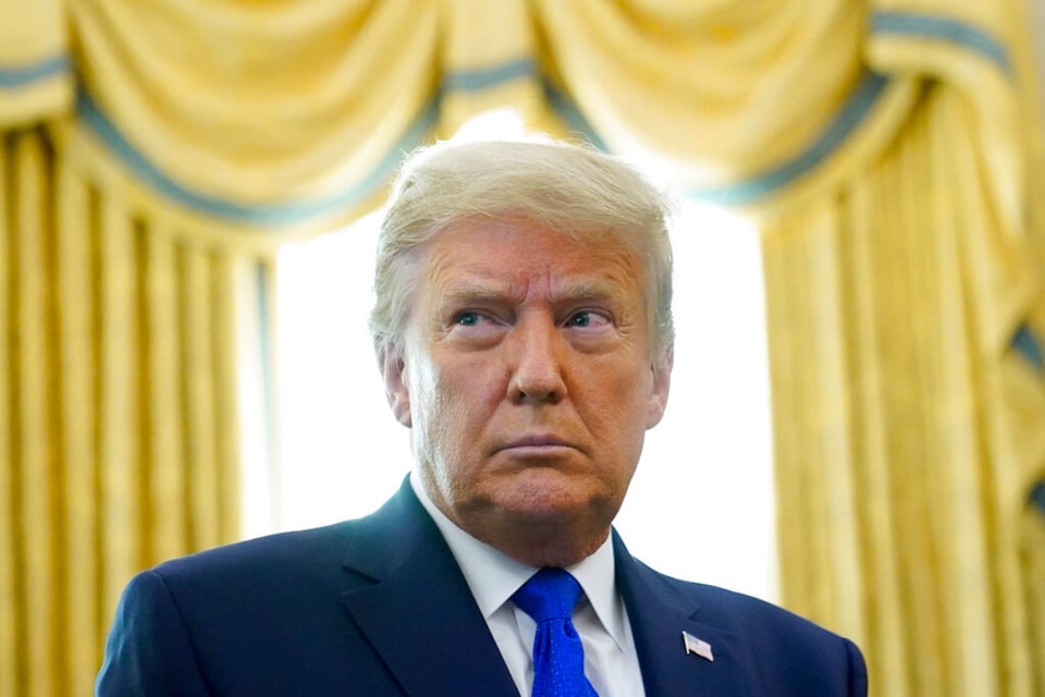 Donald Trump deja la Casa Blanca con 250 millones de dólares recaudados