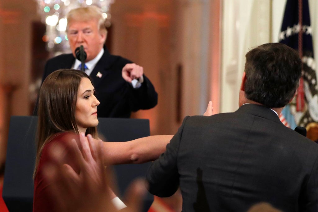 Trump pierde una batalla contra CNN, pero amenaza con restricciones a prensa