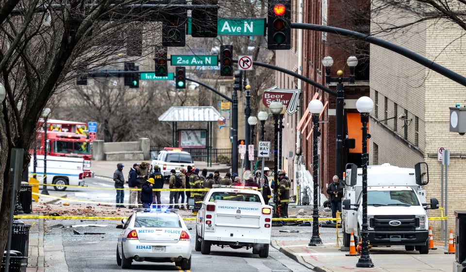 Confirman muerte de hombre que se cree fue responsable de explosión en Nashville
