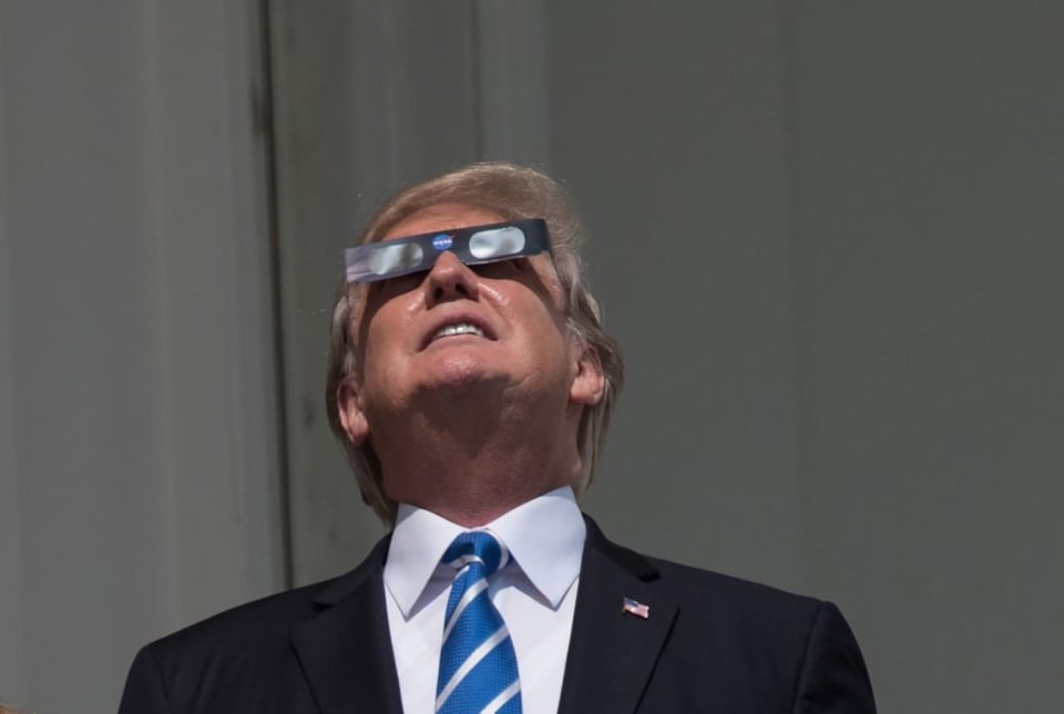 Final de presidencia de Donald Trump será en día de eclipse y lluvia de meteoritos