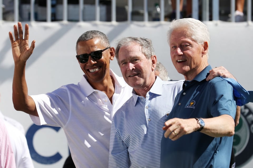 Expresidentes Obama, Bush y Clinton se ofrecen como voluntarios para vacunarse contra el COVID-19