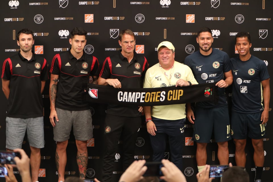 Campeones Cup: Atlanta United y América listos para la batalla.