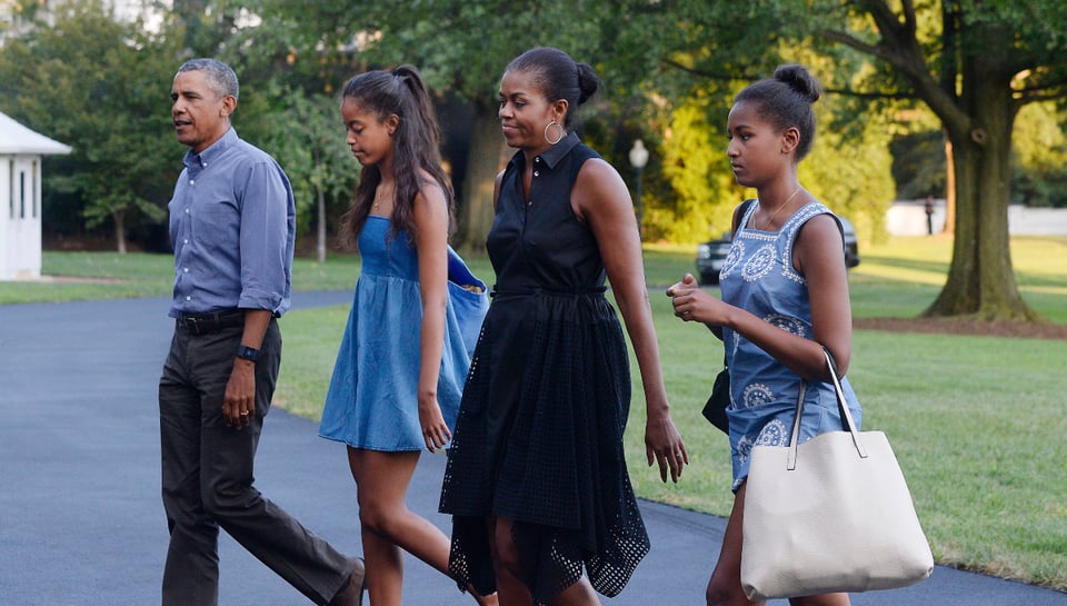 Barack Obama revela que pasaron la cuarentena con sus hijas y el novio de Malia