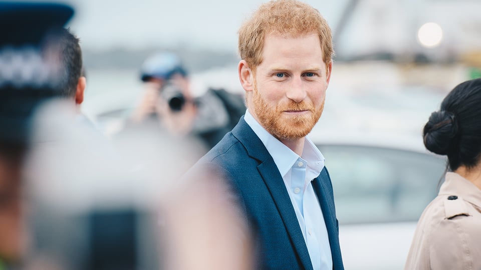 Ahora el príncipe Harry está de luto por muerte de su madrina