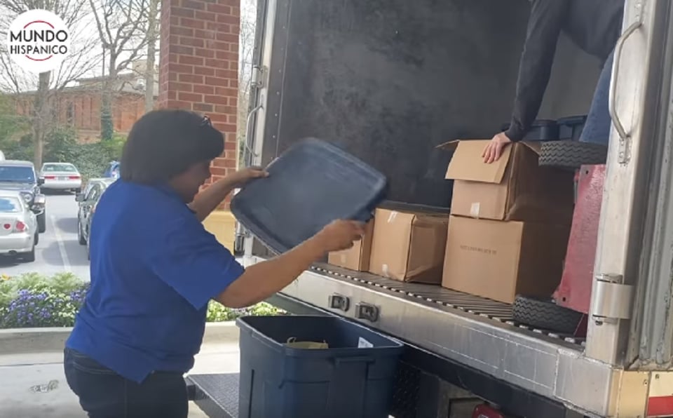Georgia: Familias hispanas beneficiadas con alimentos para enfrentar la emergencia por coronavirus