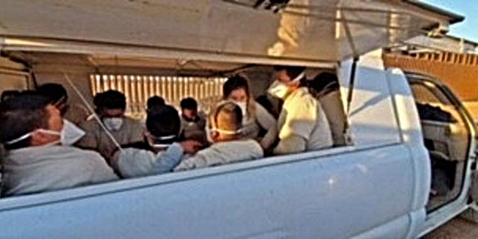 Crónica: Indocumentados con tapabocas dejan a CBP con la quijada en el suelo