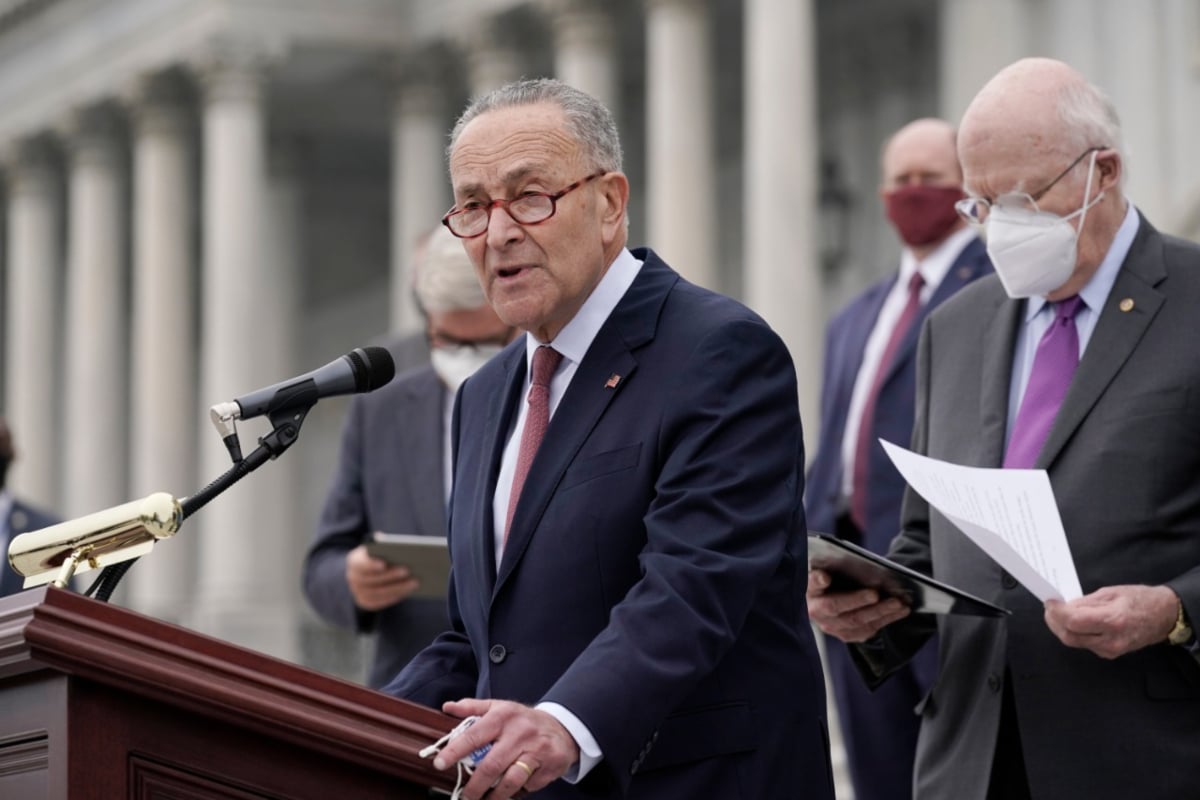 McConnell culpa a Trump, Mitch McConnell, turba, Senado Trump