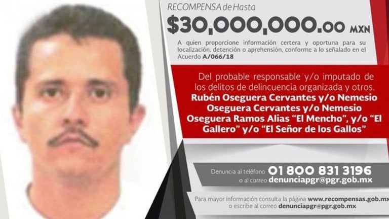 Mencho enfermo CJNG