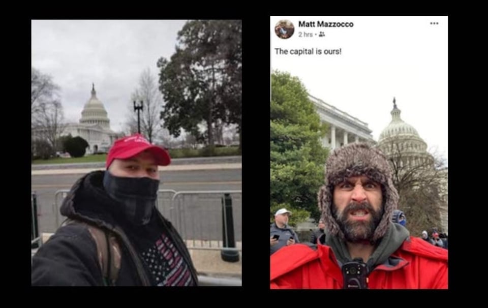 El FBI captura a dos hombres de Texas por las protestas en el Capitolio