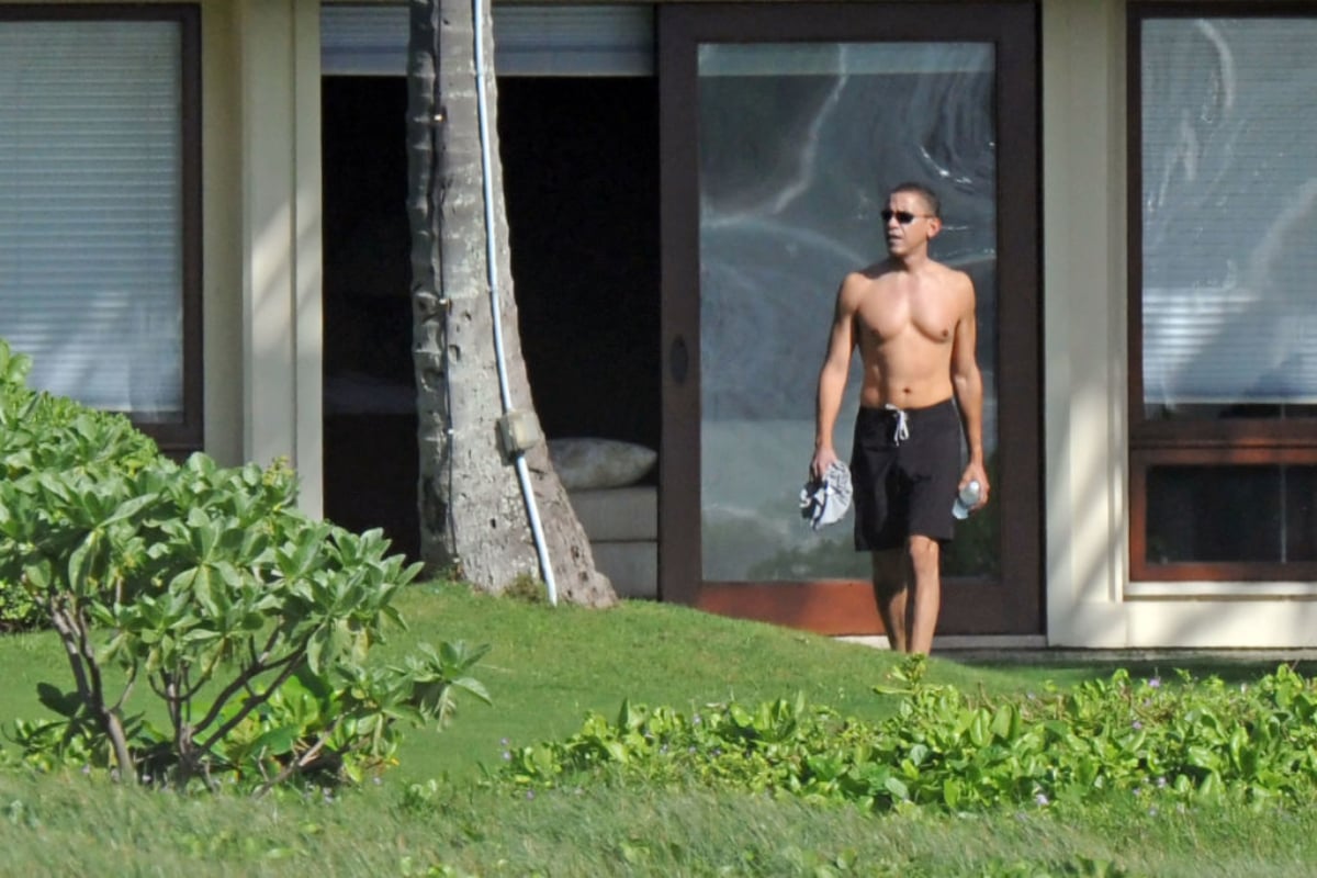 Barack Obama Hawai, Obama sin camiseta, Georgia