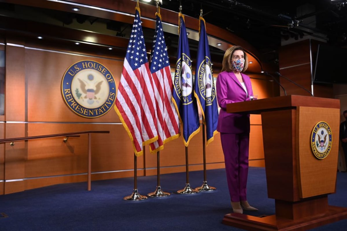 Pelosi remover Trump, Cámara de Representantes, ataque capitolio, Nancy Pelosi
