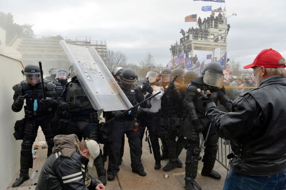La Guardia Nacional controla situación en el Capitolio
