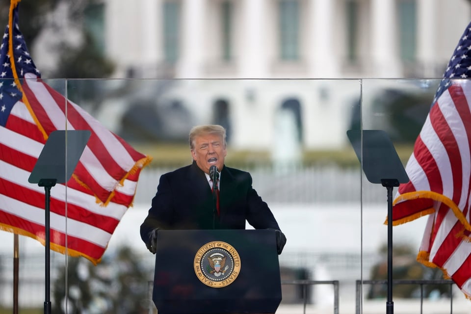 Trump encabeza protestas previo a certificación de Biden este 6 de enero
