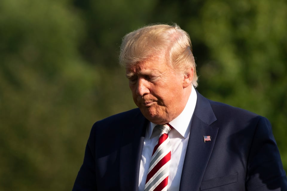 Trump de luto por muerte de su amigo Rush Limbaugh, en su primera entrevista como expresidente
