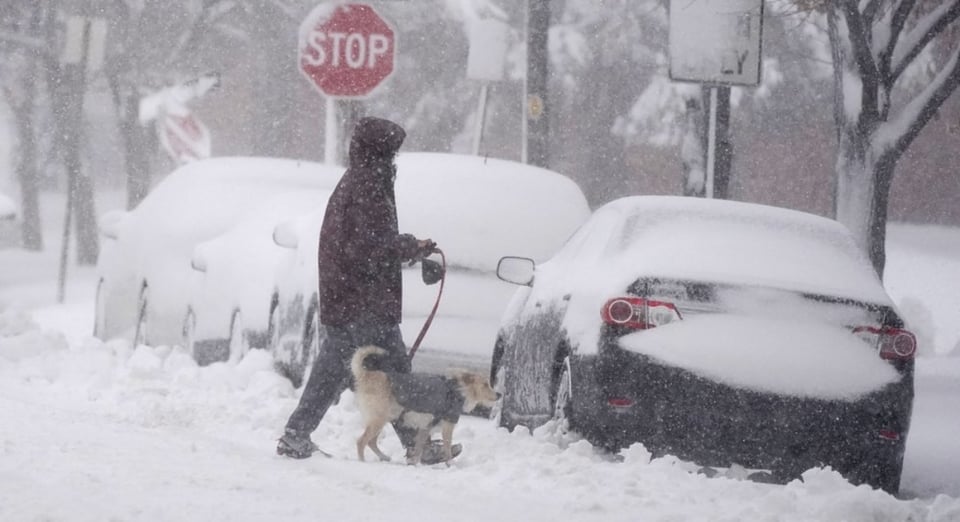Más de 7 millones de personas bajo alerta por fuertes nevadas en EE.UU.