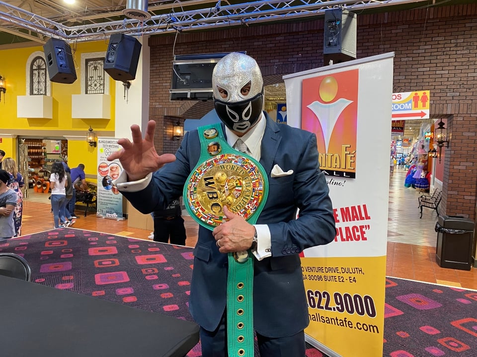 Georgia: Luchador mexicano El Hijo del Santo visita la ciudad de Atlanta para participar en el MLA 21 Realeza