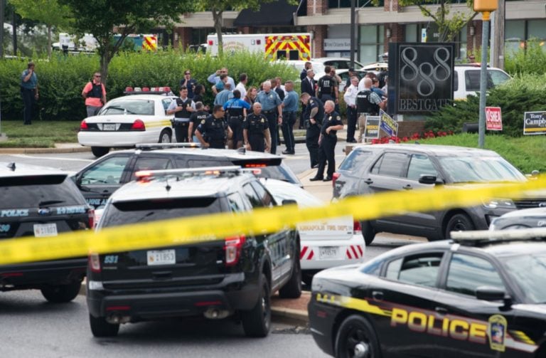 Tiroteo deja al menos dos heridos en Frederick, Maryland