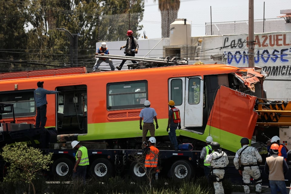 Identifican víctimas de la tragedia del metro en México (FOTOS)