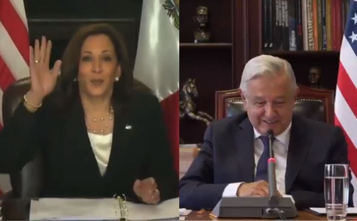 AMLO destaca conversación «amistosa» con Kamala Harris sobre inmigración