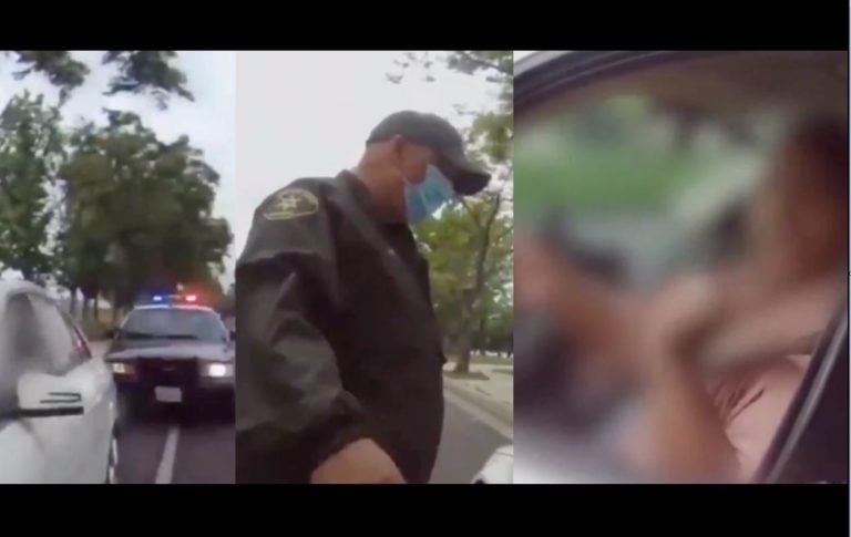 Conductora descarga contra policía por una multa: «Siempre serás mexicano, nunca serás blanco»