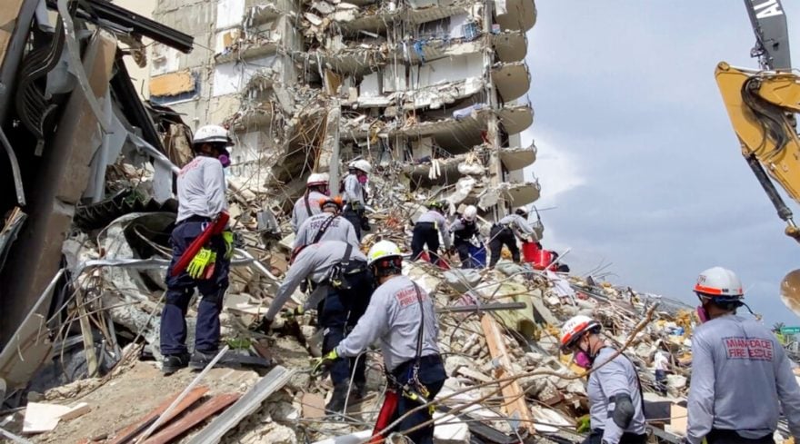 Inspección advirtió sobre «daños estructurales importantes» en edificio de Surfside