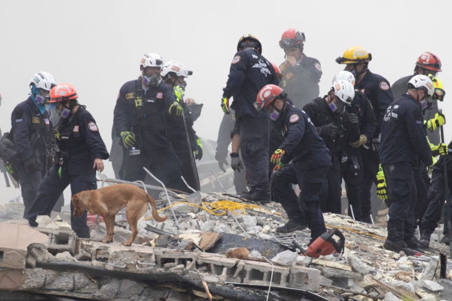 Continúa aumentando la cantidad de fallecidos por derrumbe en Miami, ya suman 28 cuerpos