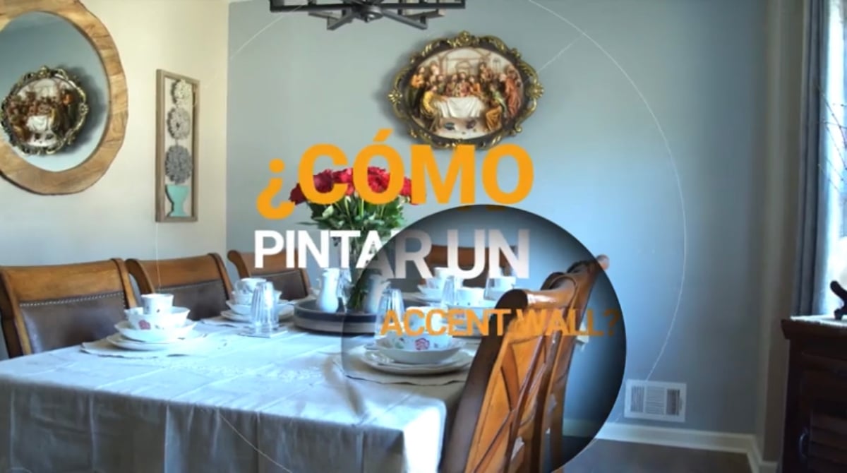 Consejos para lograr pintar un accent wall (Video)