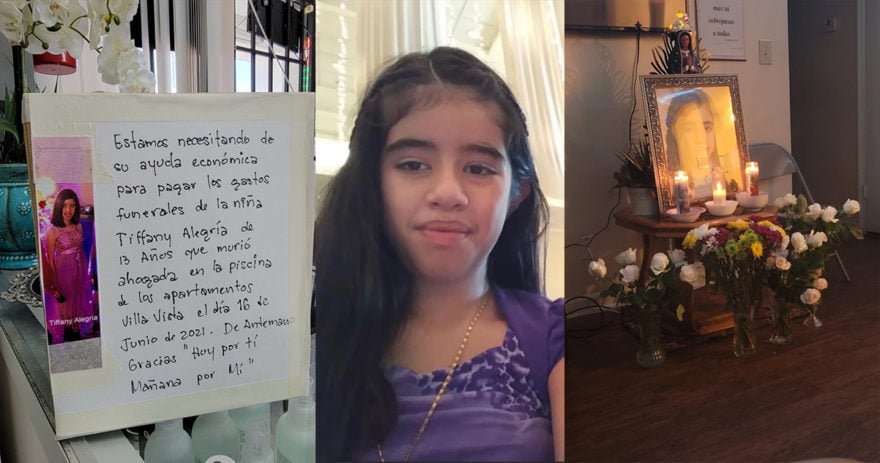 Crónica: Niña hispana se ahoga en piscina de apartamentos