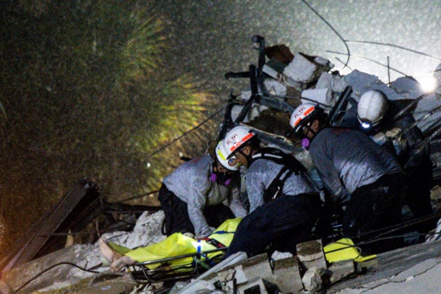 Suspenden búsqueda en edificio en Miami por inestabilidad