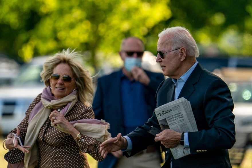 Joe Biden deja la Casa Blanca para celebrar el cumpleaños de Jill Biden en la playa (FOTOS)