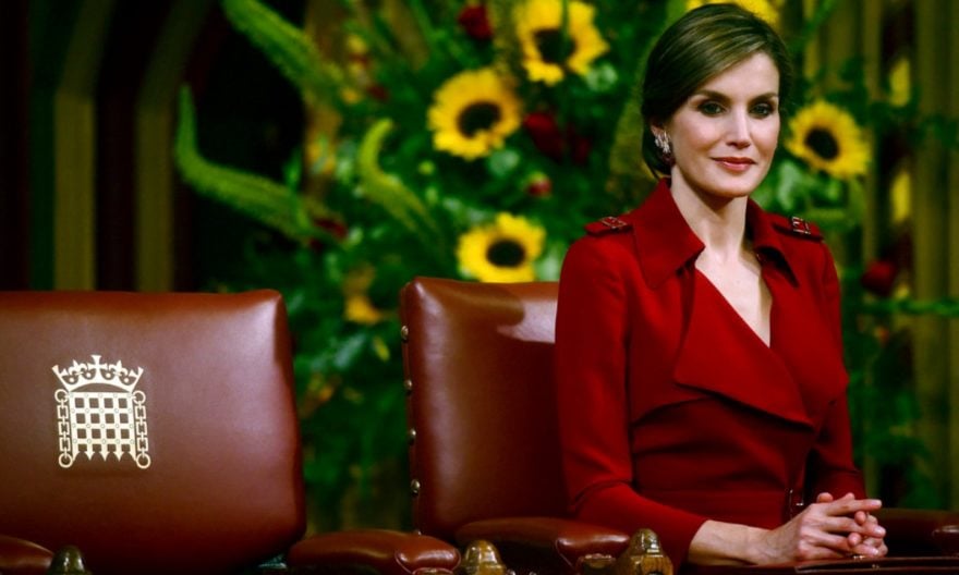 Reina Letizia de luto por la muerte de su abuela paterna