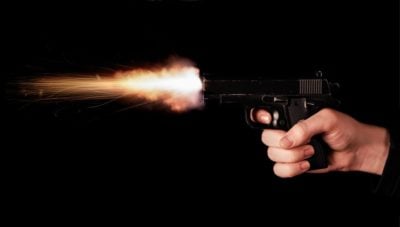 "Put down the gun!"detonation, assault, shooting, gunshots