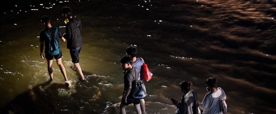 Aparecen videos en TikTok de las impresionantes inundaciones en China