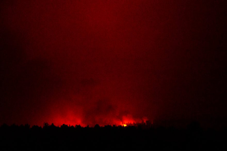 Incendio en Oregón: evacúan a miles ante peligro (FOTOS)