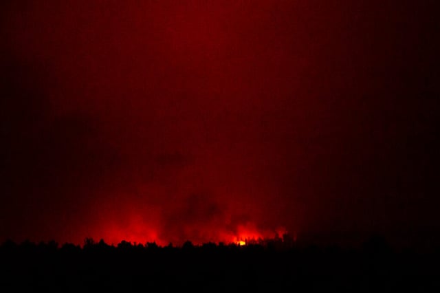 Incendio en Oregón: evacúan a miles ante peligro (FOTOS)