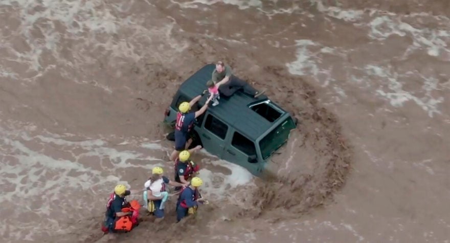 Inundaciones en Arizona, emiten declaratoria de emergencia (FOTOS)