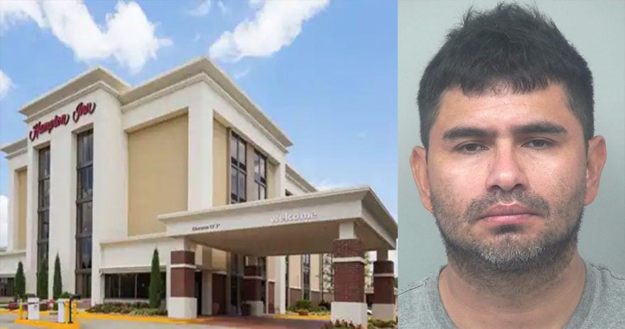 Crónica: Lenín Perdomo, hispano acusado de violar a una niña en un baño de hotel